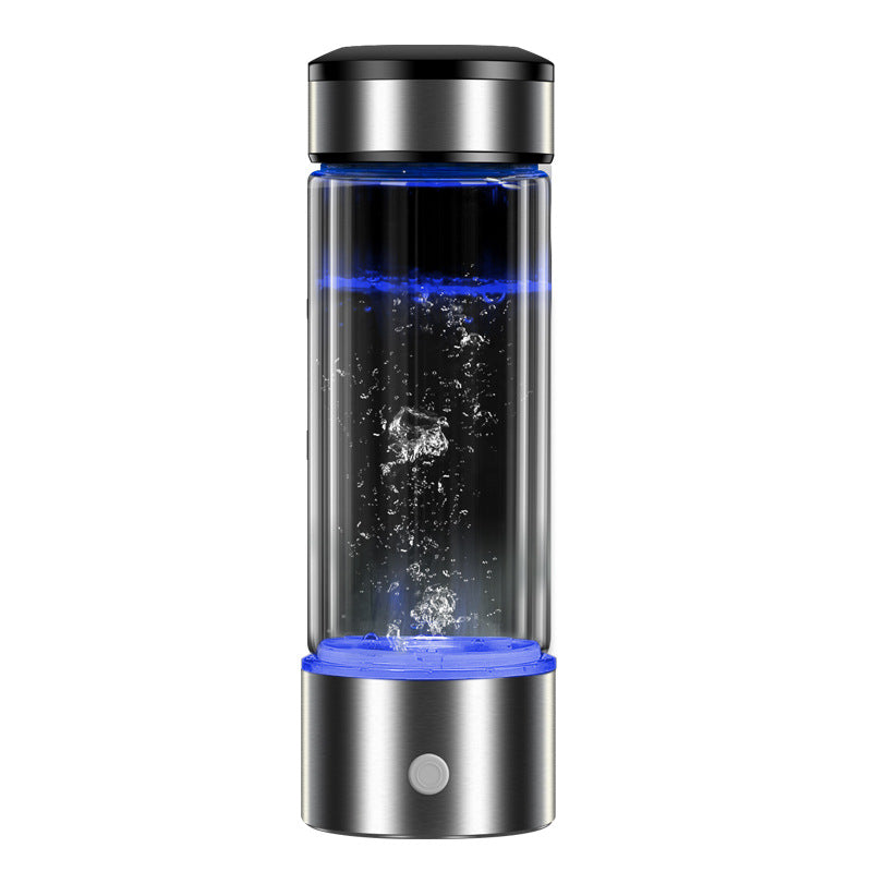 {{ Hydrogen Generator Water Bottle 400ml}} {{electrolysis bottle}} {{ h2opureboost}} {{ silver }} agua {{ Hydrogen Generator Water Bottle 1.5L}}